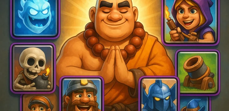 Колоды с монахом в Clash Royale: сильнейшие связки сезона