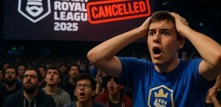 Киберспортивный скандал: отмена первого турнира Clash Royale League 2025 и реакция фанатов