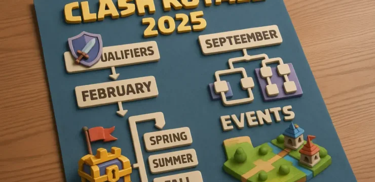 Турниры по Clash Royale 2025: расписание, форматы и даты всех событий