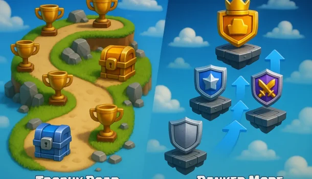 Trophy Road и Ranked Mode: что изменилось в июньском обновлении Clash Royale 2025