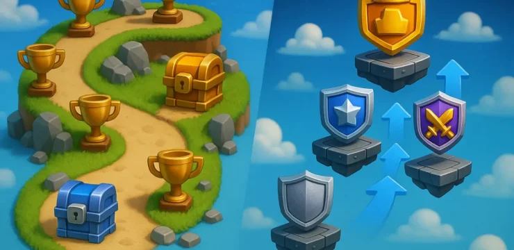 Trophy Road и Ranked Mode: что изменилось в июньском обновлении Clash Royale 2025