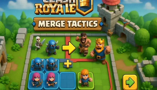 Clash Royale Merge Tactics: новый режим в обновлении июня 2025 – как работает и где активируется