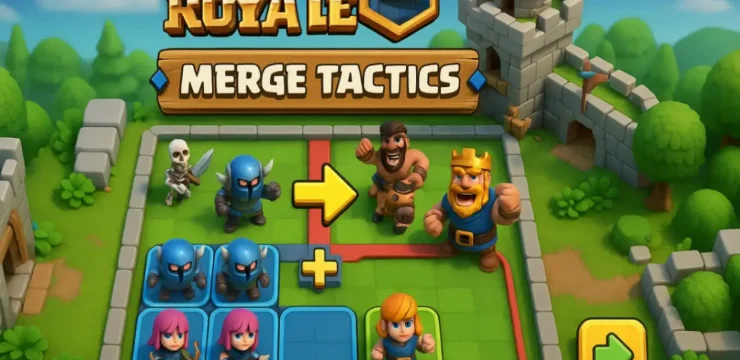 Clash Royale Merge Tactics: новый режим в обновлении июня 2025 – как работает и где активируется