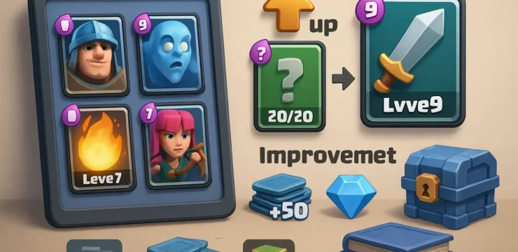 Как быстро прокачать аккаунт в Clash Royale: карты, уровни и советы по улучшению