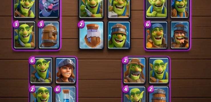Топ‑5 колод для события Goblin Party в Clash Royale: лучшие сборки и стратегии июля‑августа 2025